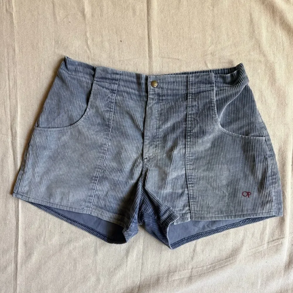 Vintage 1980's Ocean Pacific Shorts Men's 36 Corduroy Made in USA Surf Retro OP